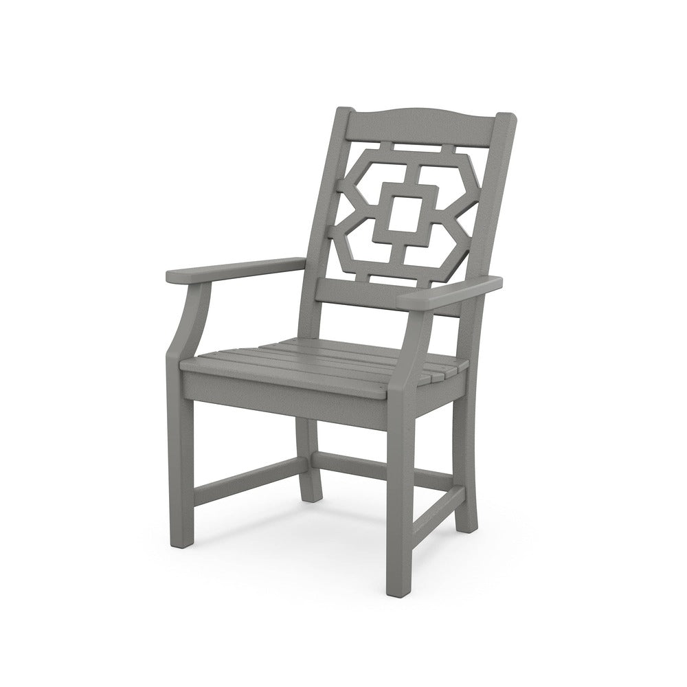 POLYWOOD® Chinoiserie Dining Arm Chair - MSTGD290 dining chair POLYWOOD®