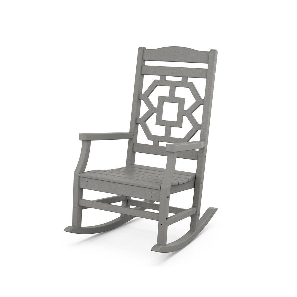 POLYWOOD® Chinoiserie Rocking Chair - MSRK195 Rocking Chair POLYWOOD®