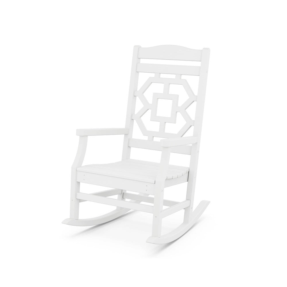 POLYWOOD® Chinoiserie Rocking Chair - MSRK195 Rocking Chair POLYWOOD®