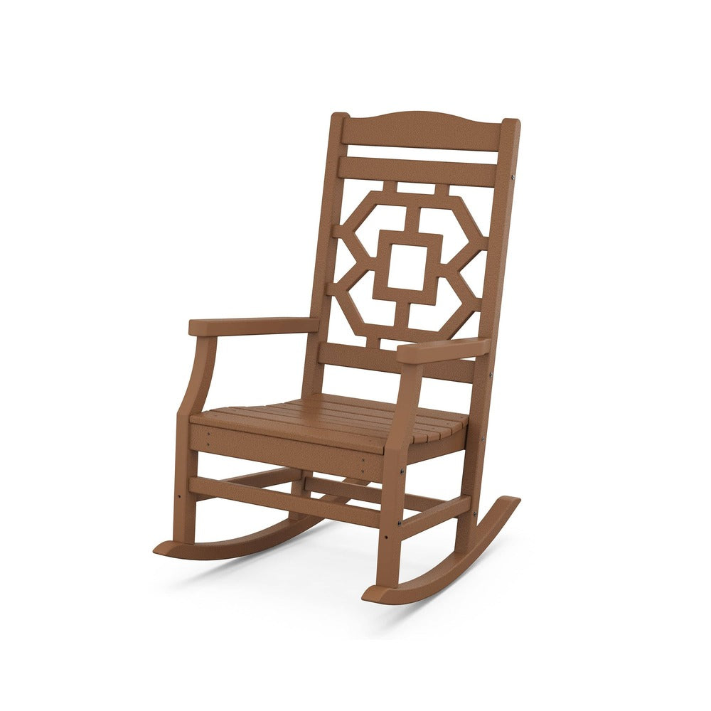 POLYWOOD® Chinoiserie Rocking Chair - MSRK195 Rocking Chair POLYWOOD®