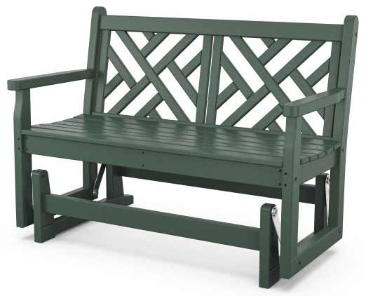 POLYWOOD® Chippendale 48" Glider - CDG48 Glider POLYWOOD®