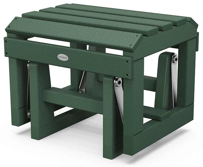 POLYWOOD® Classic Adirondack Glider Ottoman - OTGL Ottoman POLYWOOD®