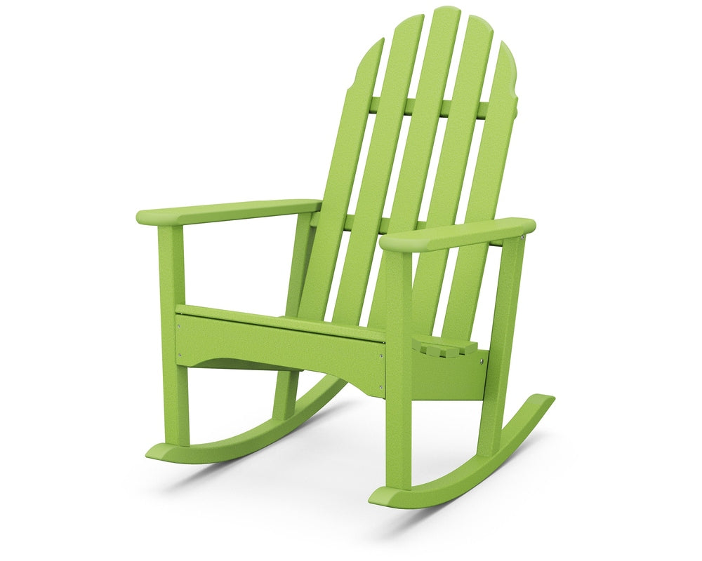 Classic Adirondack Rocking Chair - Lime