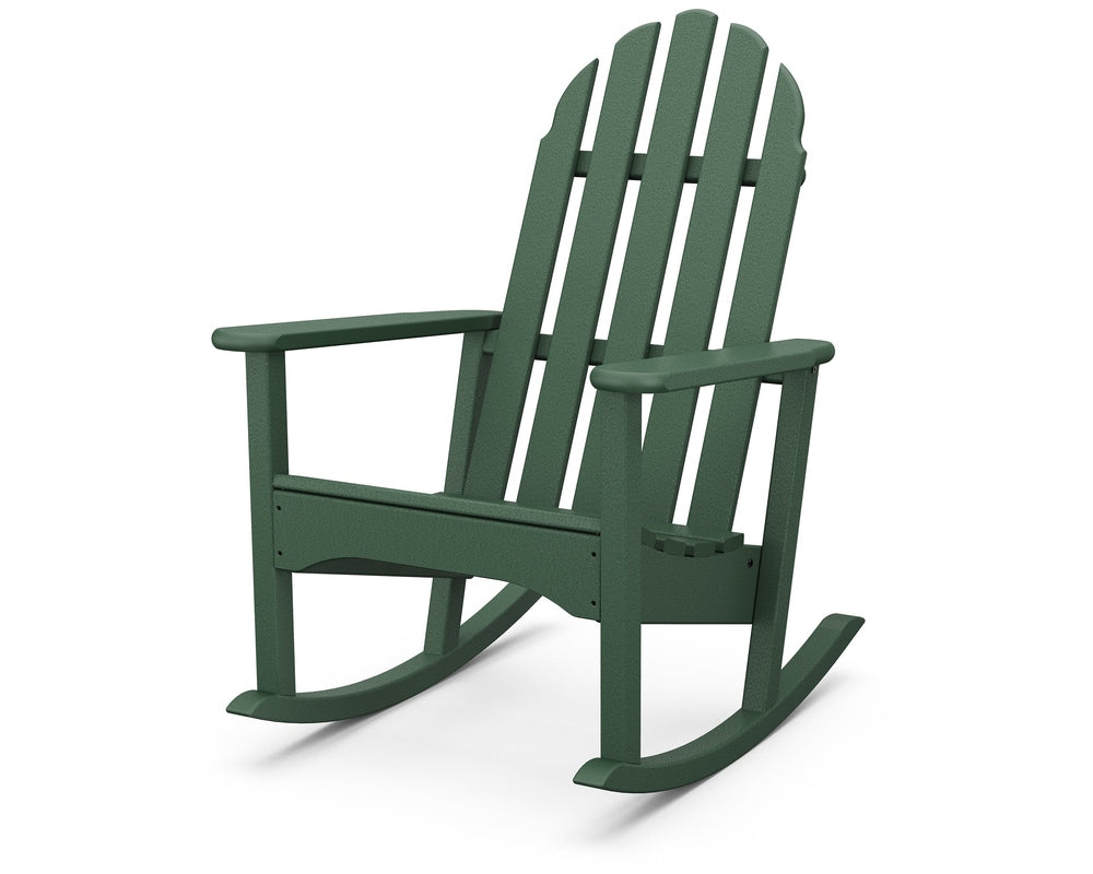 Classic Adirondack Rocking Chair - Green