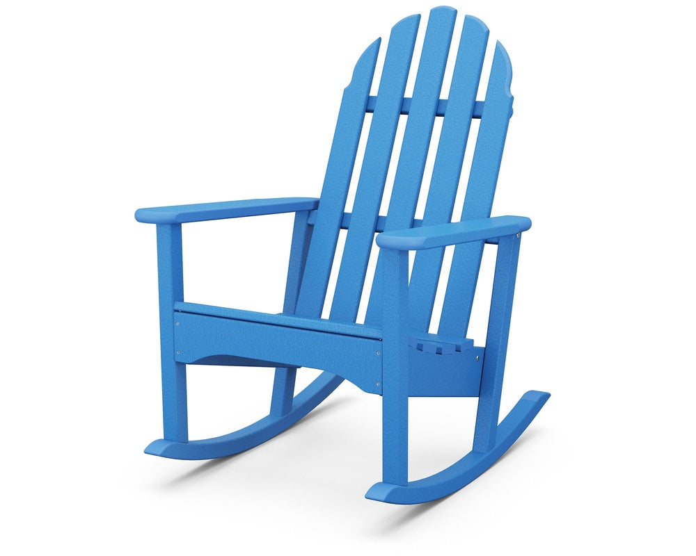 Classic Adirondack Rocking Chair - Pacific Blue