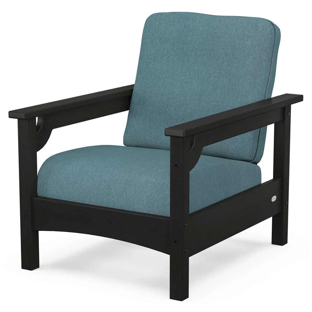 POLYWOOD® - Club Chair - PWCLC23GY Outdoor Furniture POLYWOOD®