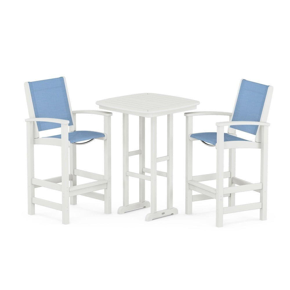 POLYWOOD® Coastal 3-Piece Bar Set - PWS156