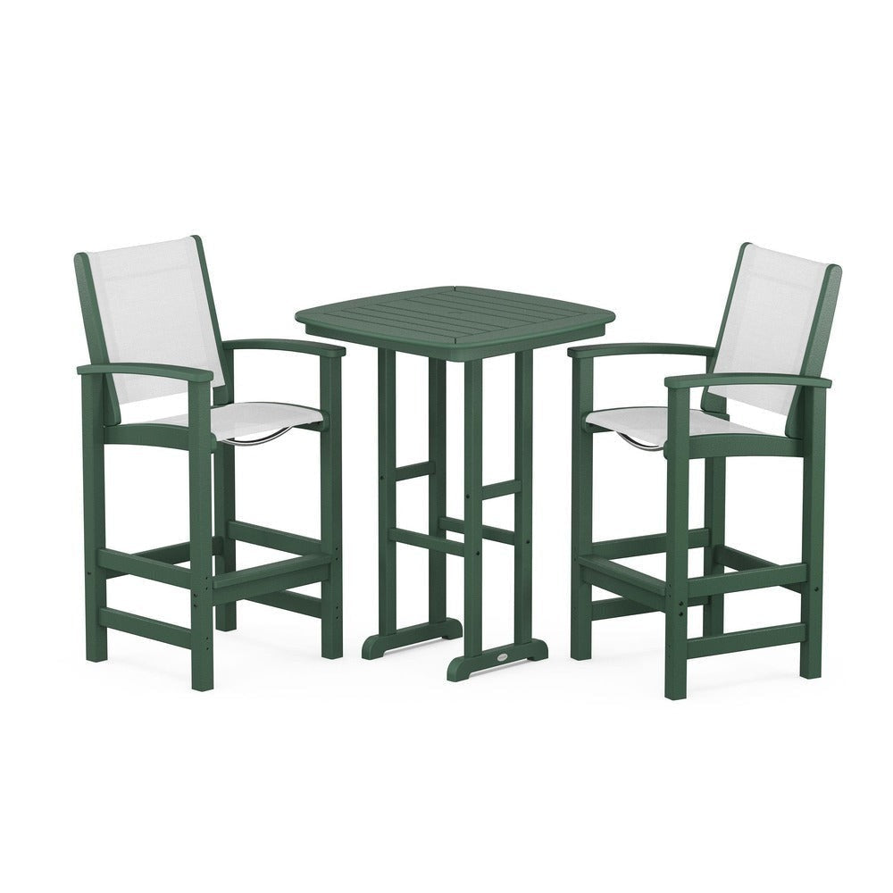 POLYWOOD® Coastal 3-Piece Bar Set - PWS156