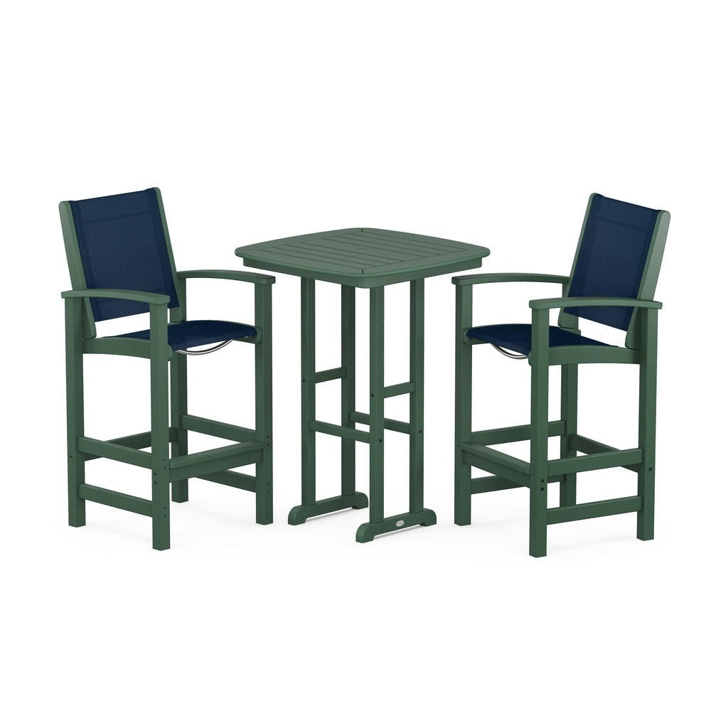 POLYWOOD® Coastal 3-Piece Bar Set - PWS156