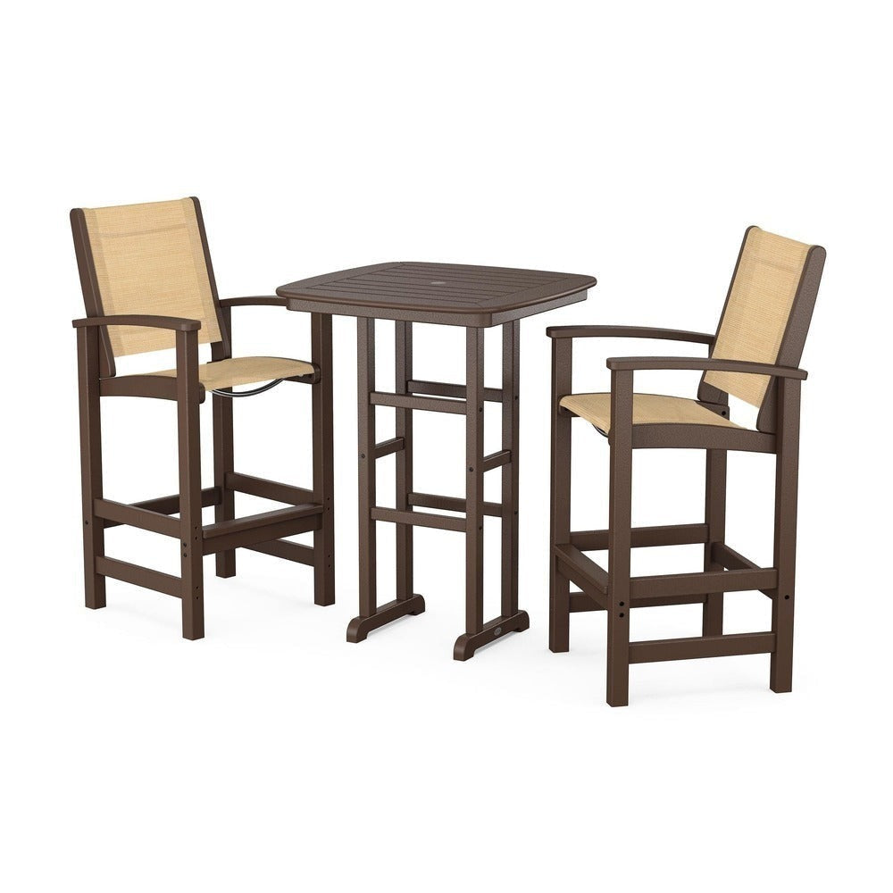POLYWOOD® Coastal 3-Piece Bar Set - PWS156