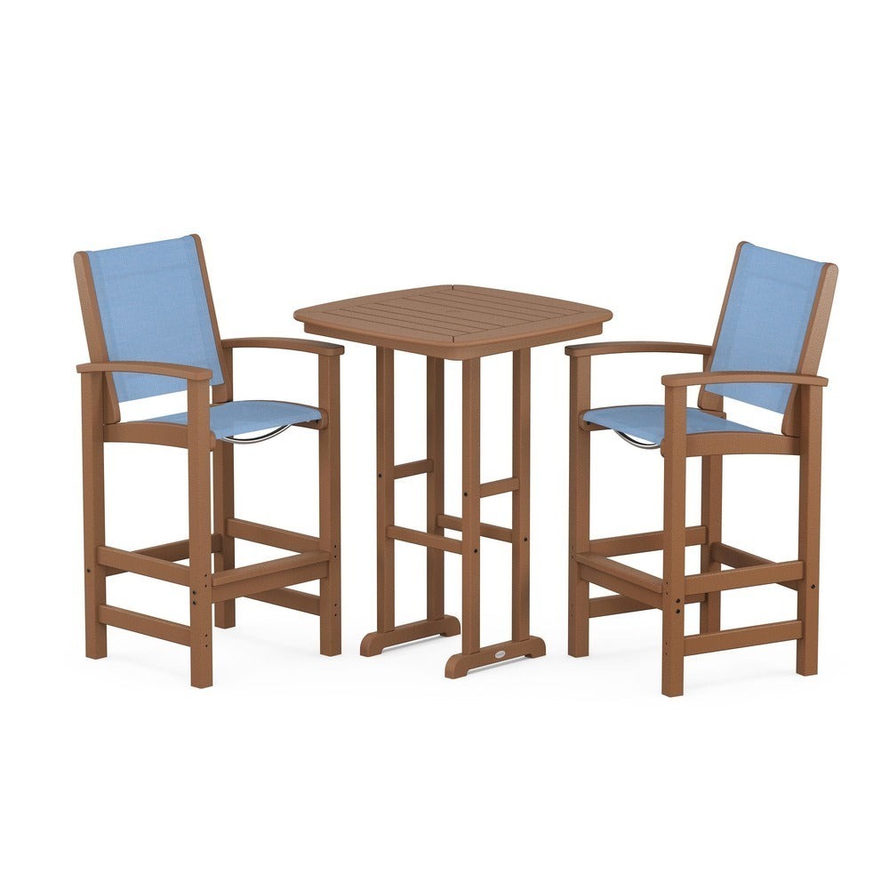 POLYWOOD® Coastal 3-Piece Bar Set - PWS156