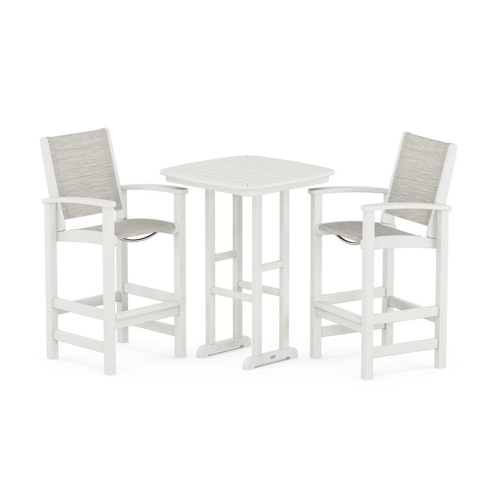 POLYWOOD® Coastal 3-Piece Bar Set - PWS156