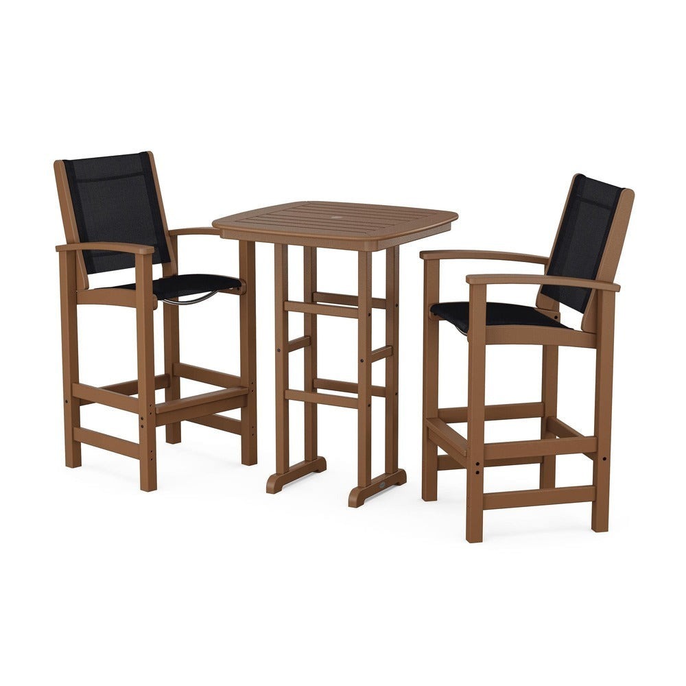 POLYWOOD® Coastal 3-Piece Bar Set - PWS156