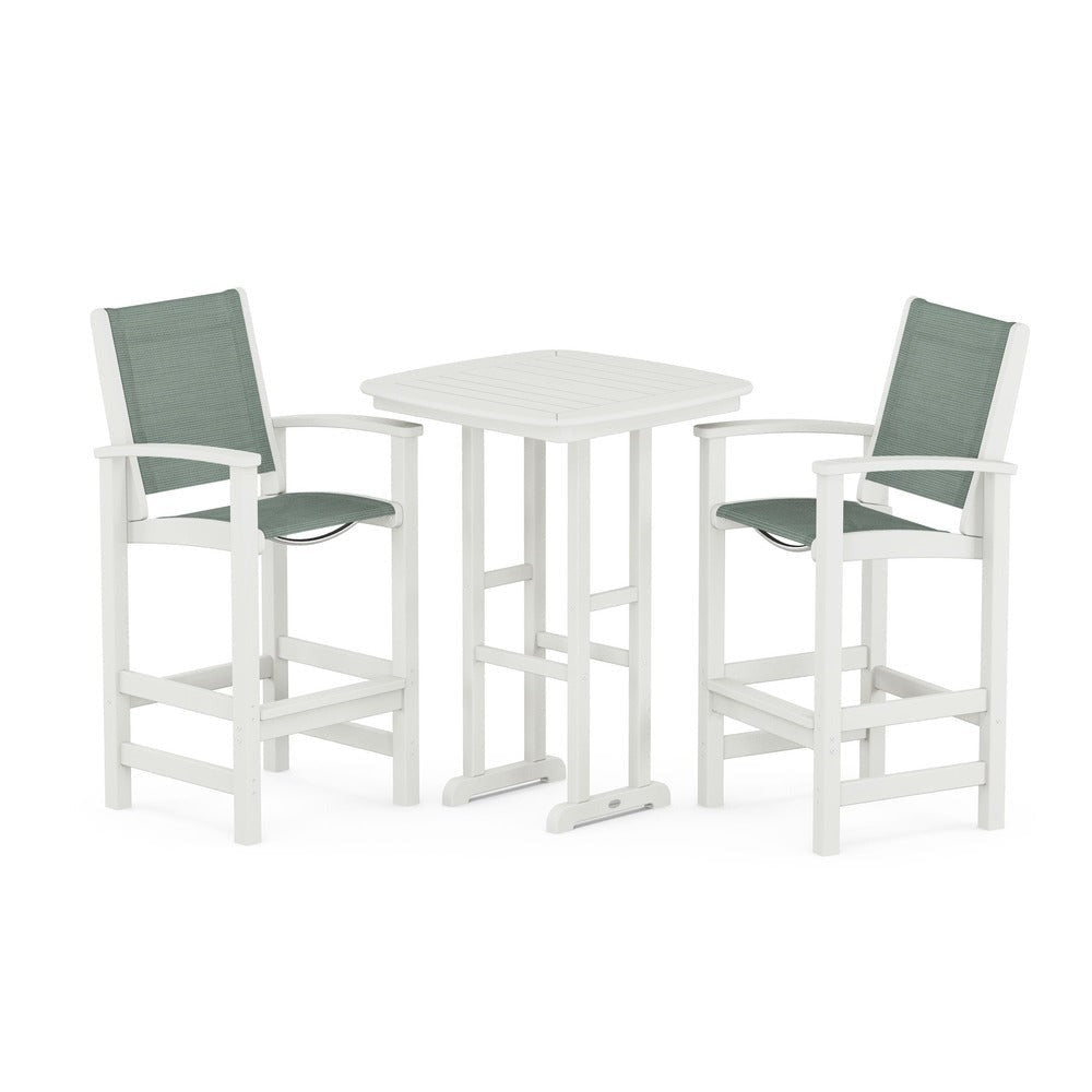 POLYWOOD® Coastal 3-Piece Bar Set - PWS156