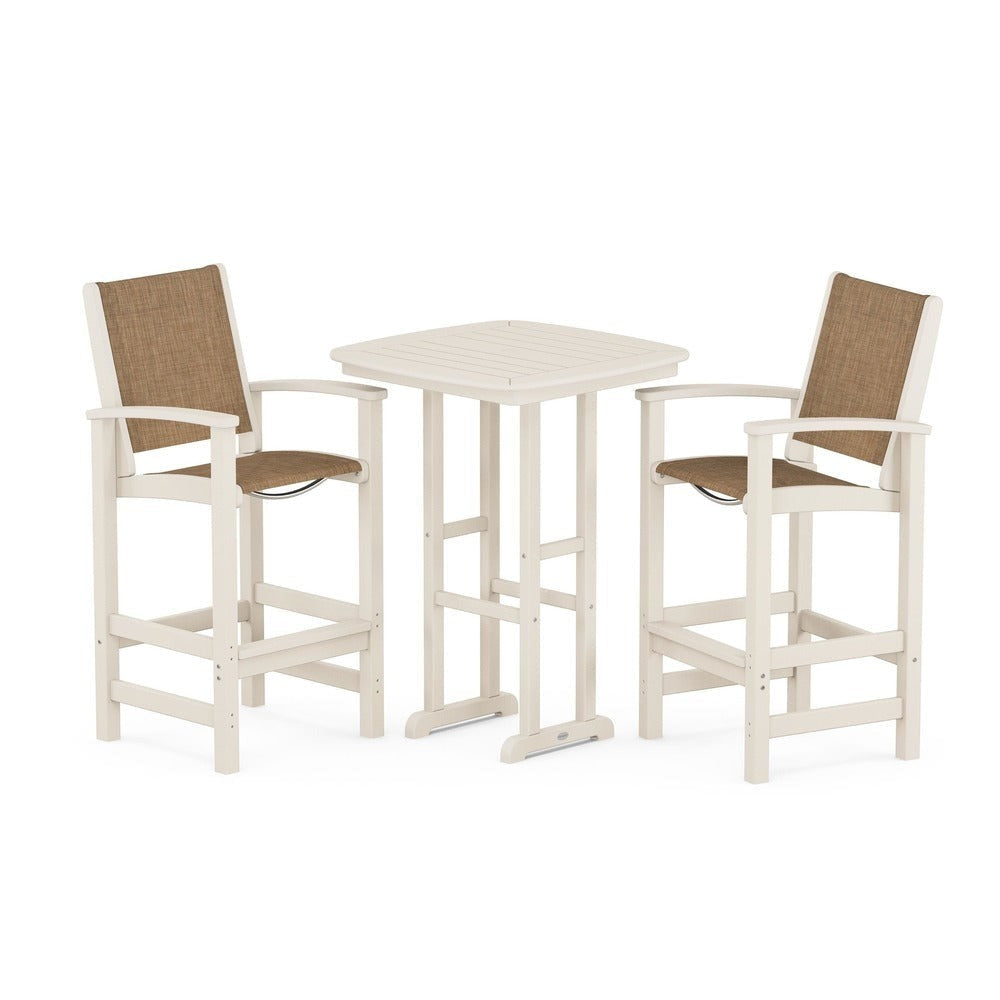 POLYWOOD® Coastal 3-Piece Bar Set - PWS156