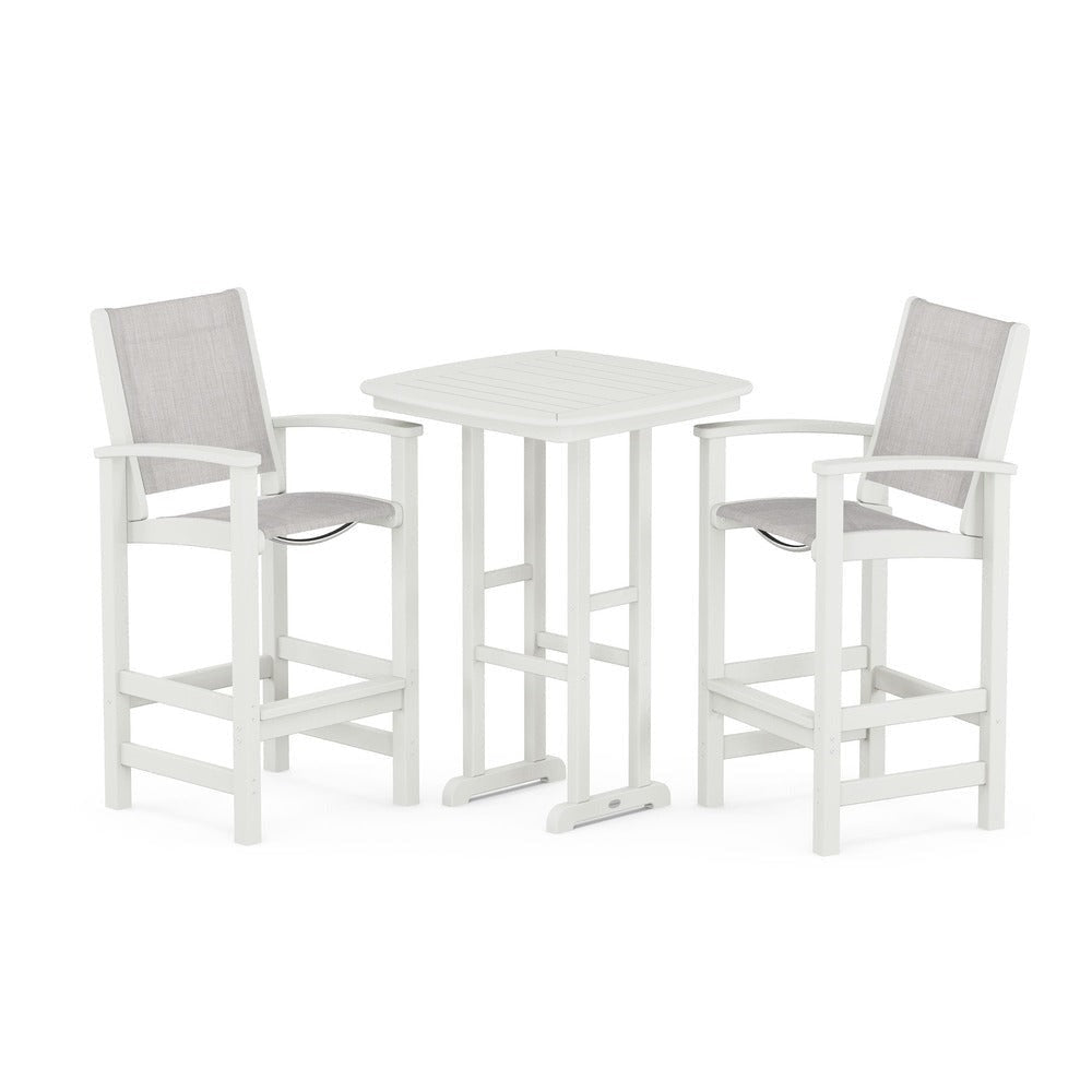 POLYWOOD® Coastal 3-Piece Bar Set - PWS156