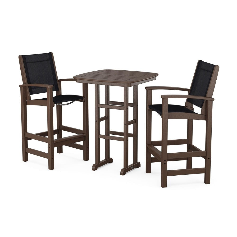 POLYWOOD® Coastal 3-Piece Bar Set - PWS156