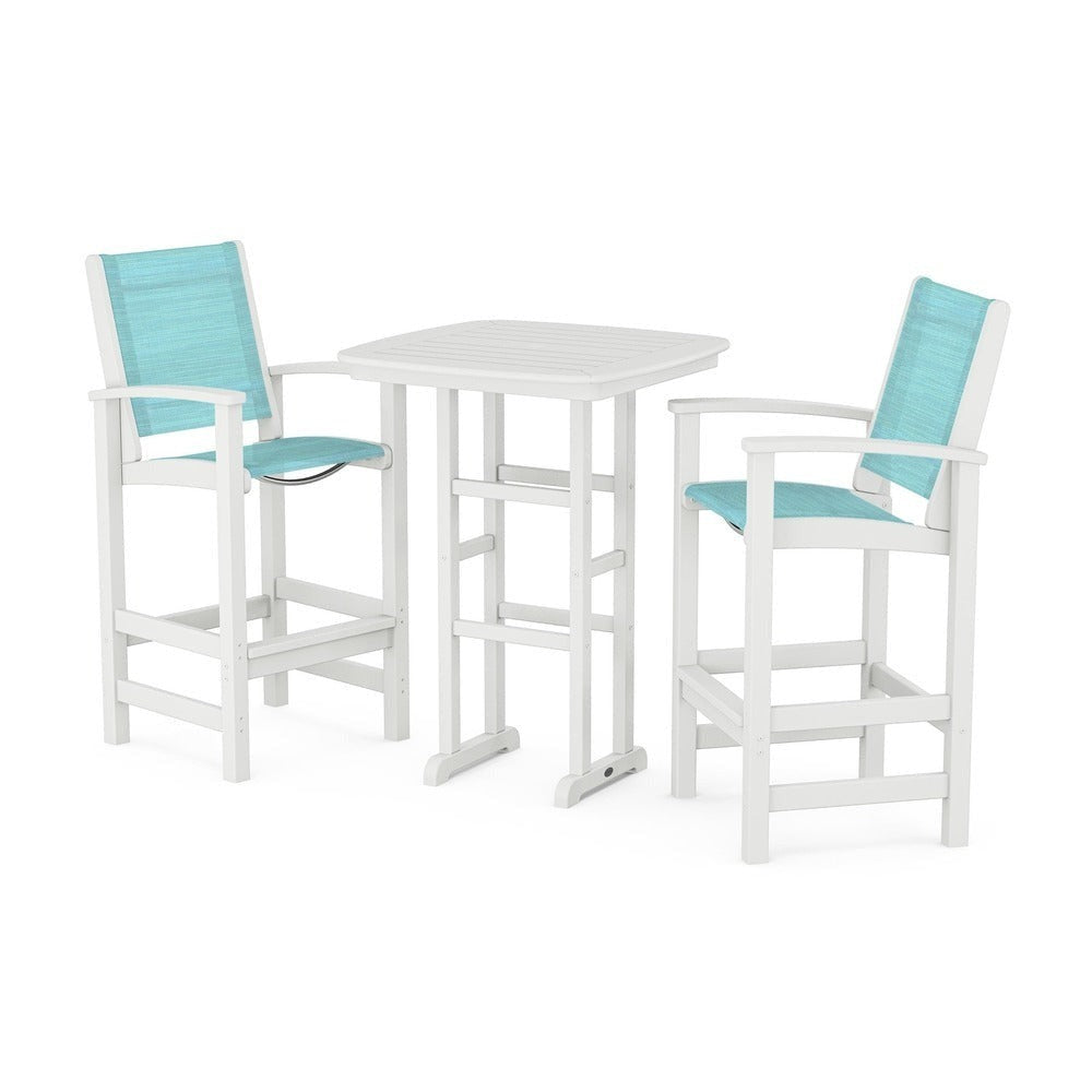 POLYWOOD® Coastal 3-Piece Bar Set - PWS156
