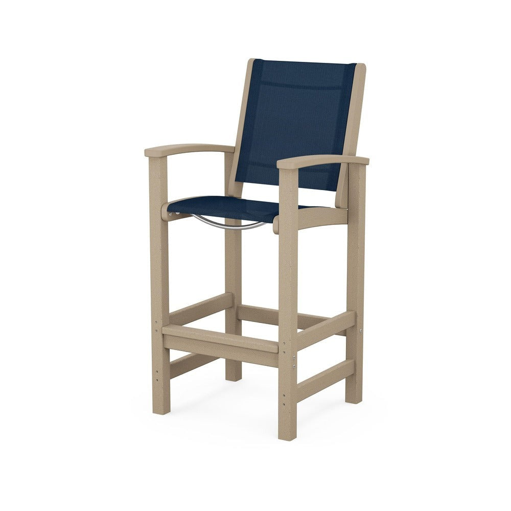 POLYWOOD® Coastal Bar Chair - 9012