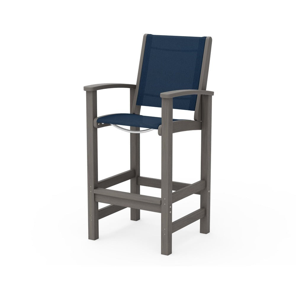 POLYWOOD® Coastal Bar Chair - 9012