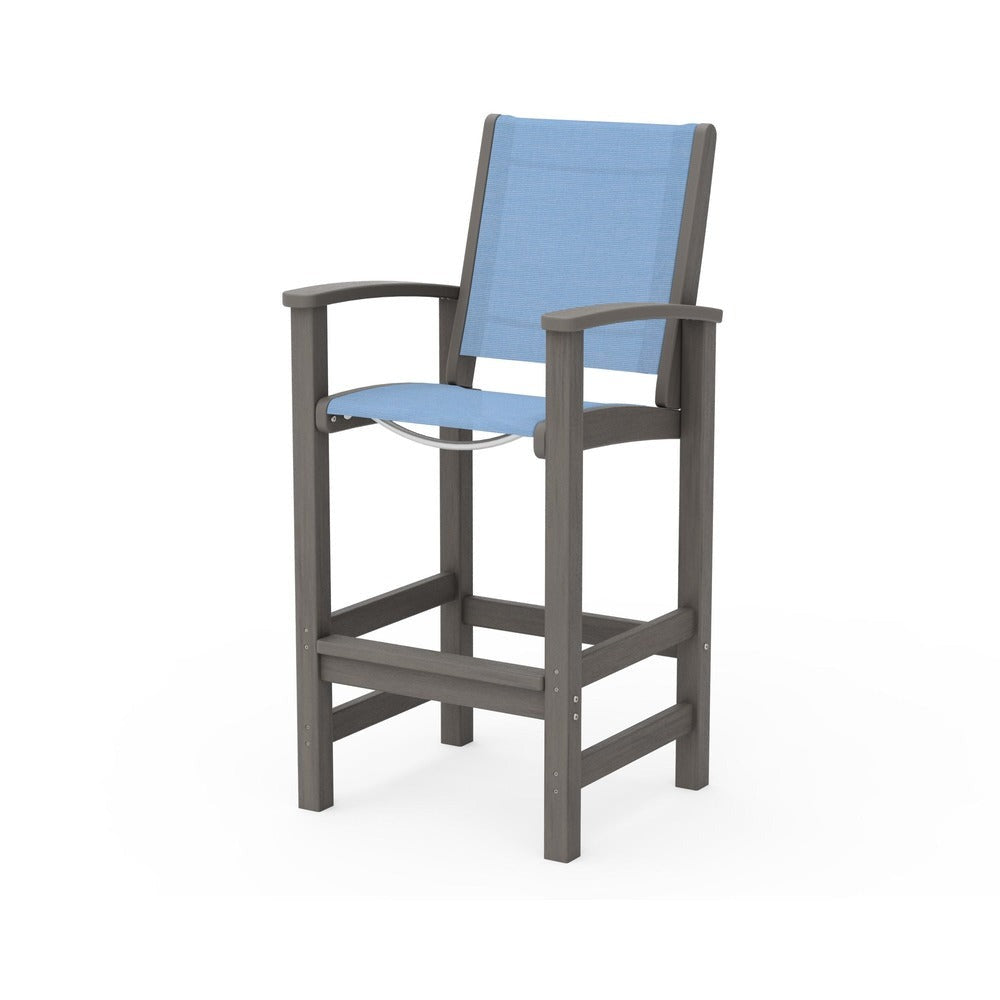 POLYWOOD® Coastal Bar Chair - 9012
