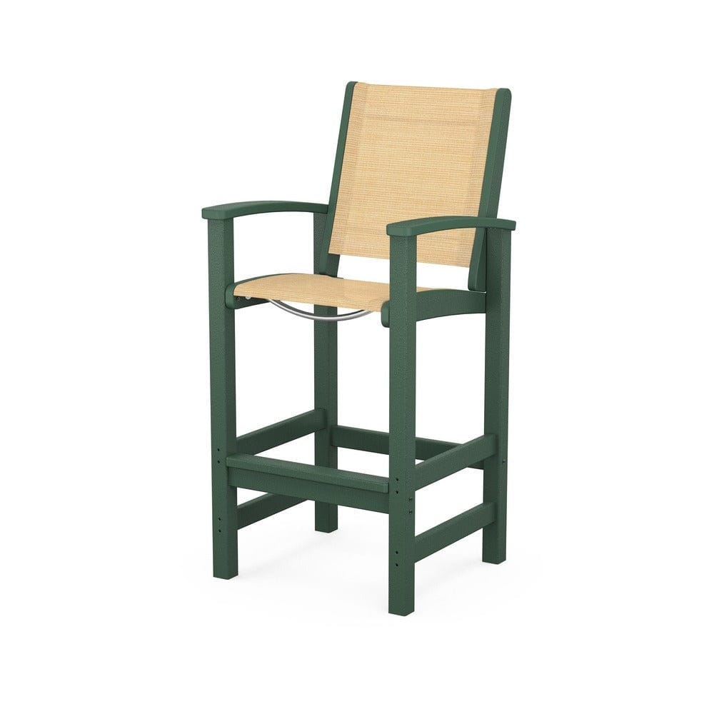 POLYWOOD® Coastal Bar Chair - 9012 Outdoor Furniture POLYWOOD®