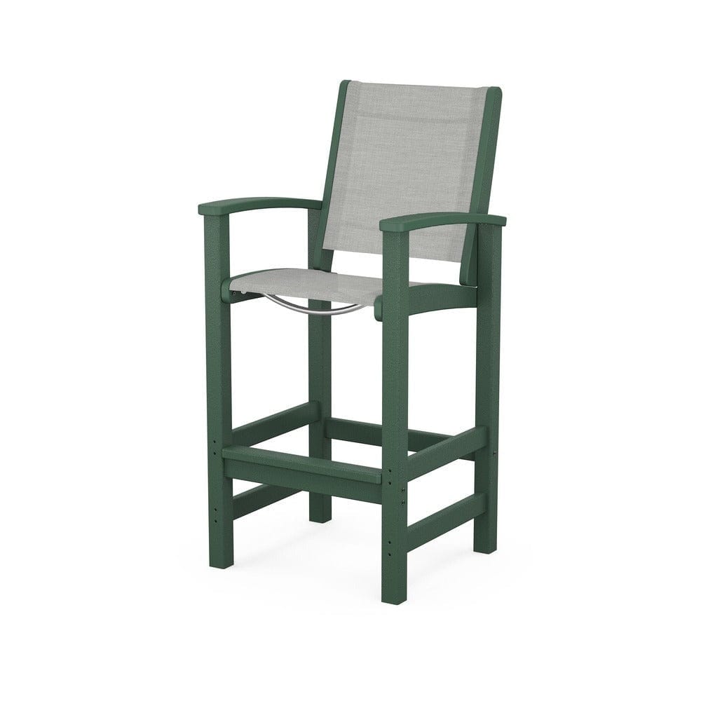POLYWOOD® Coastal Bar Chair - 9012 Outdoor Furniture POLYWOOD®