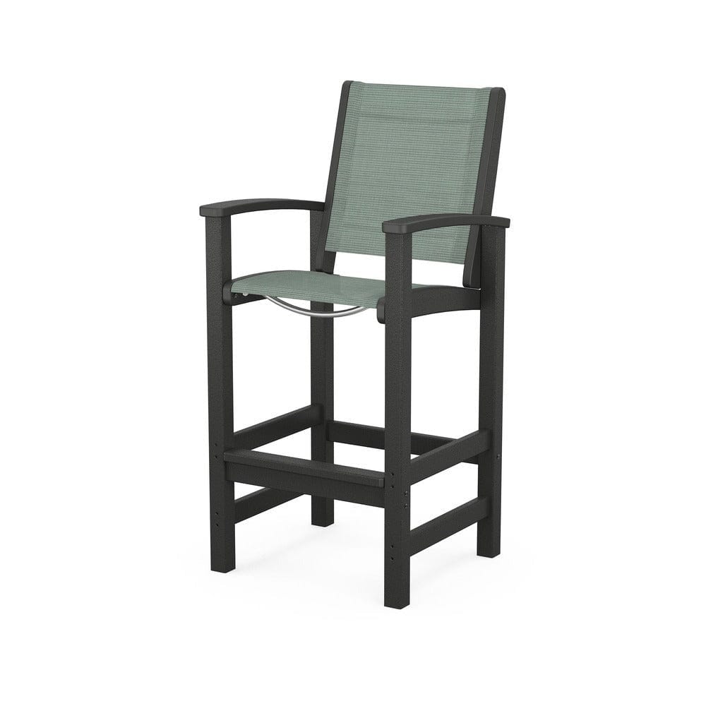 POLYWOOD® Coastal Bar Chair - 9012 Outdoor Furniture POLYWOOD®