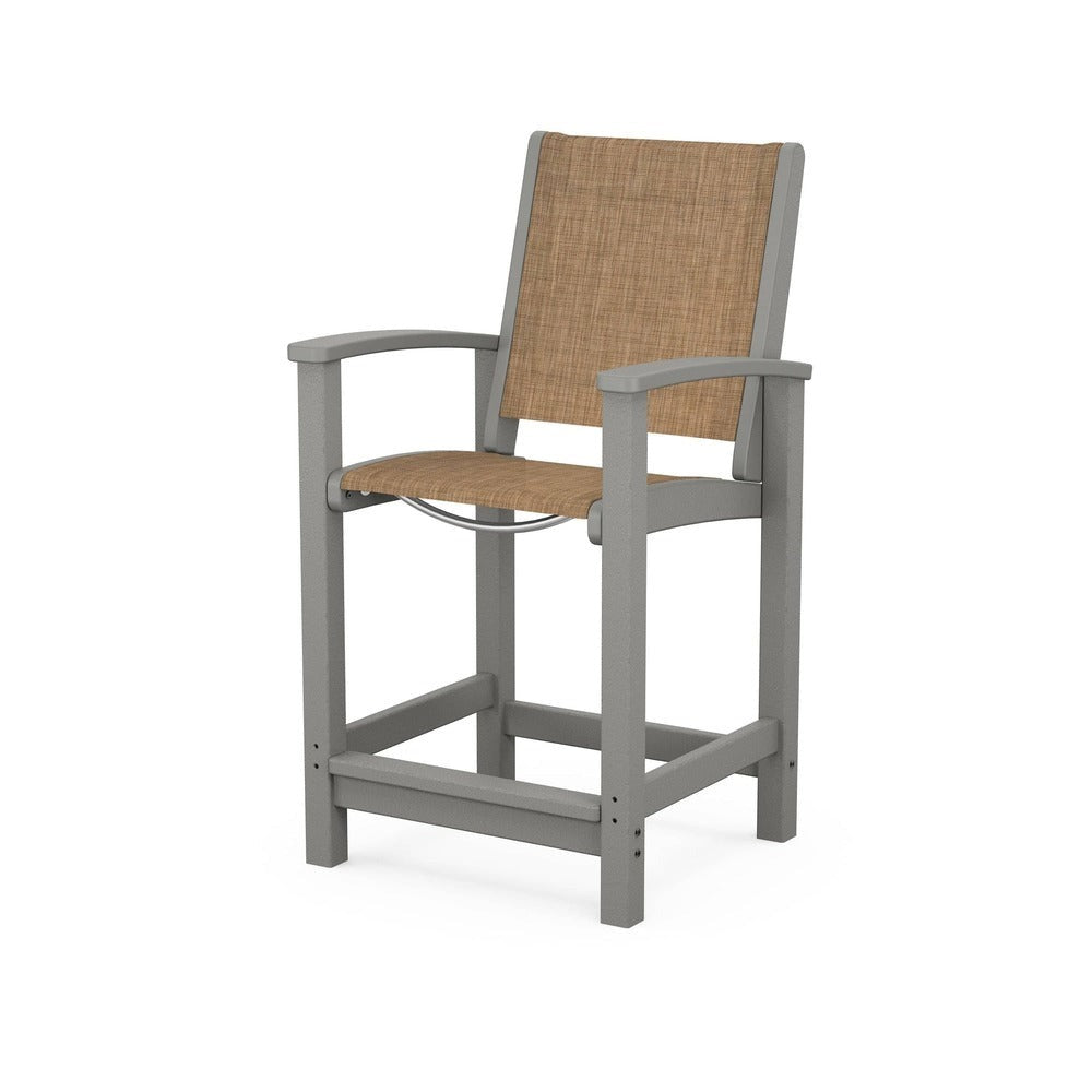 POLYWOOD® Coastal Counter Chair - 9011