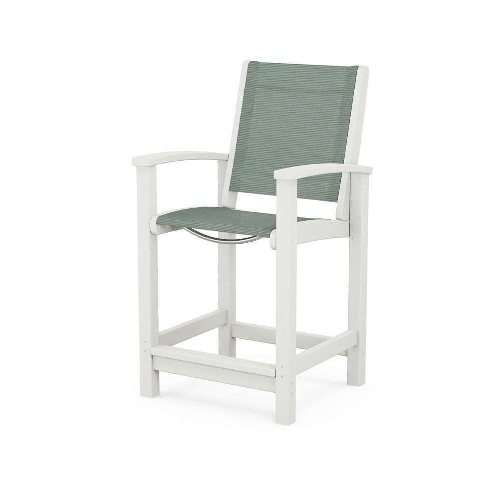 POLYWOOD® Coastal Counter Chair - 9011
