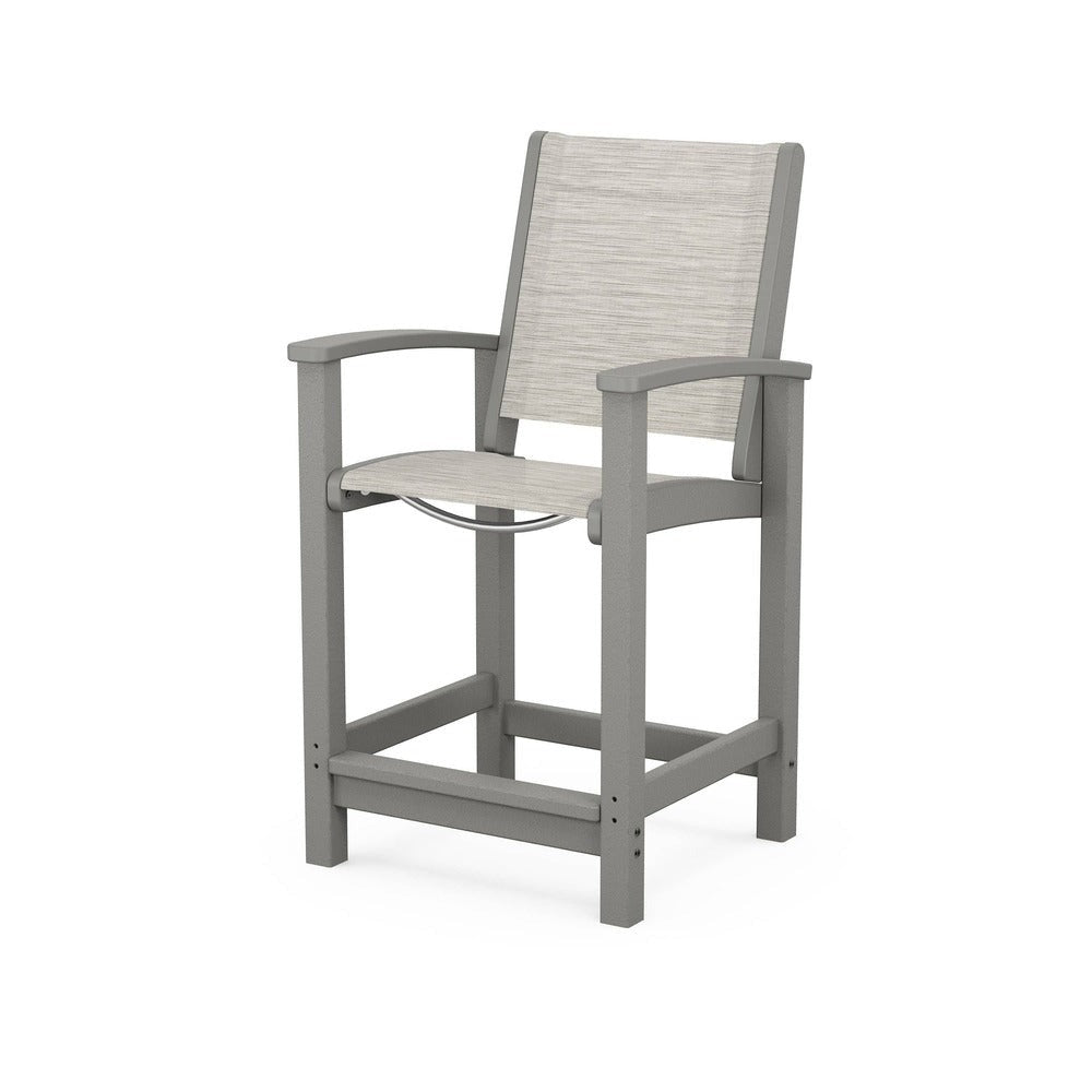 POLYWOOD® Coastal Counter Chair - 9011