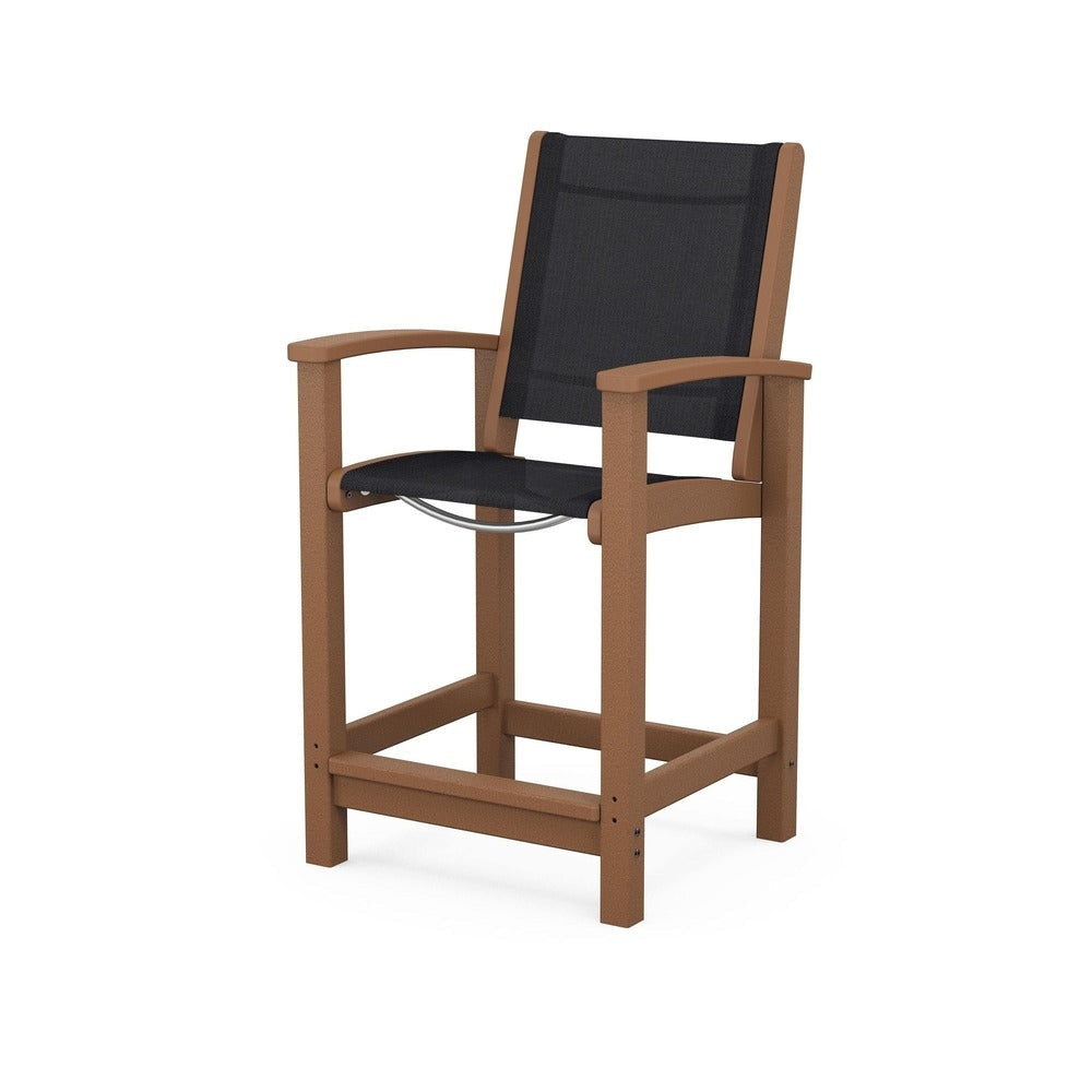 POLYWOOD® Coastal Counter Chair - 9011