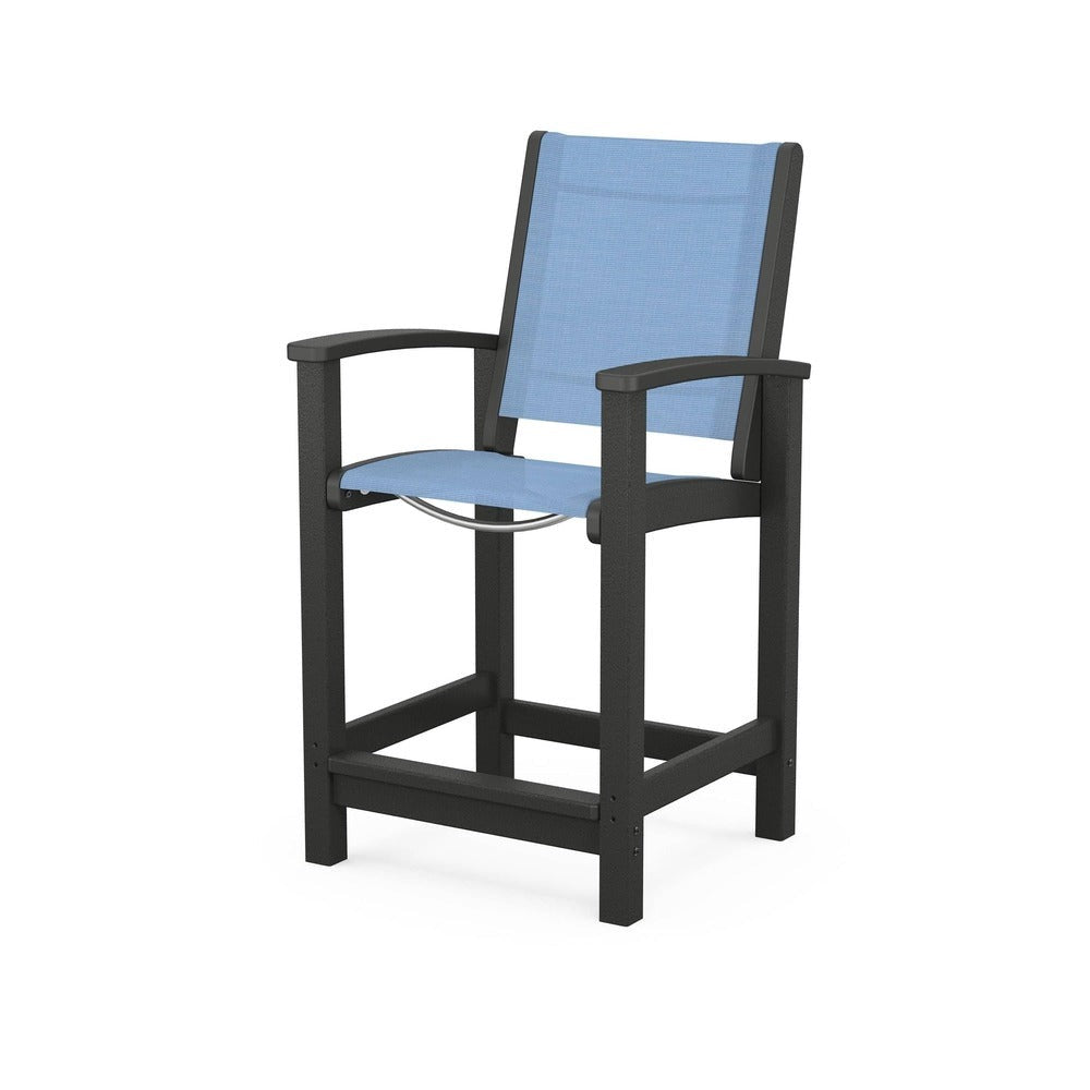 POLYWOOD® Coastal Counter Chair - 9011