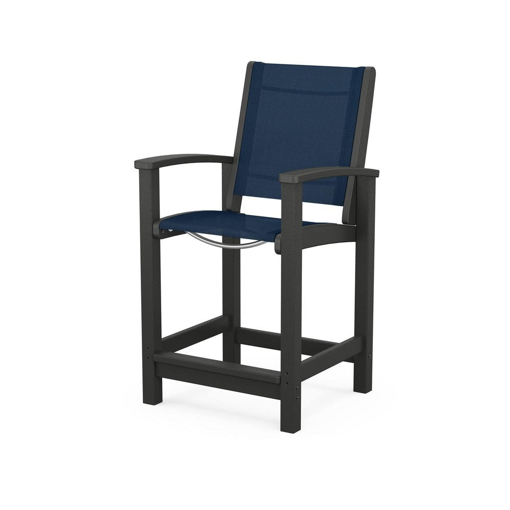 POLYWOOD® Coastal Counter Chair - 9011