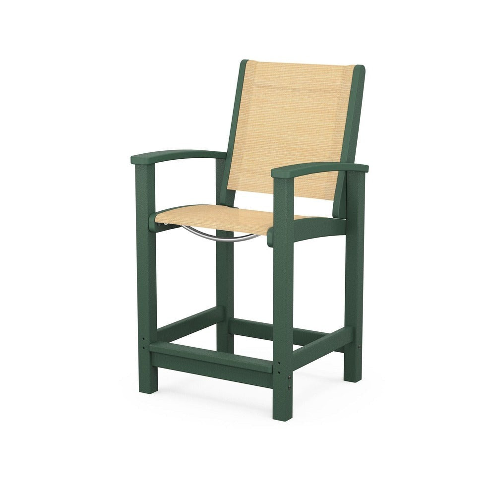 POLYWOOD® Coastal Counter Chair - 9011