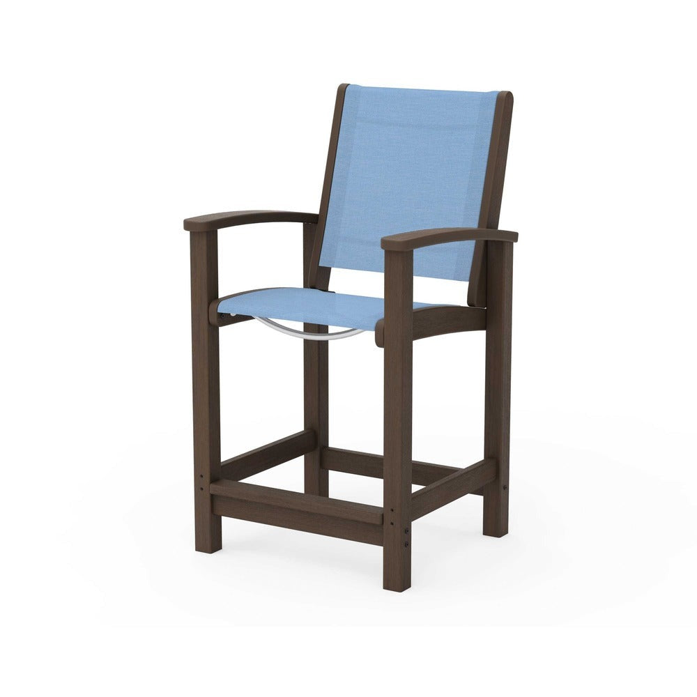 POLYWOOD® Coastal Counter Chair - 9011