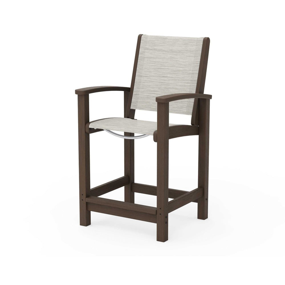 POLYWOOD® Coastal Counter Chair - 9011