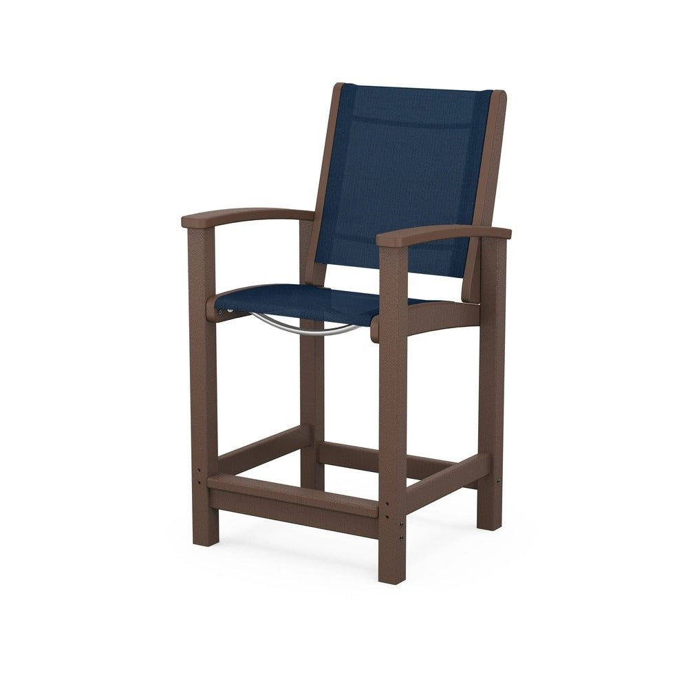 POLYWOOD® Coastal Counter Chair - 9011