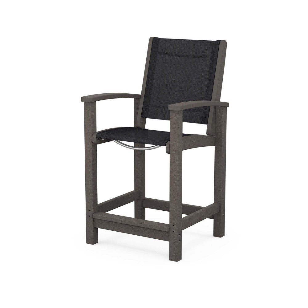 POLYWOOD® Coastal Counter Chair - 9011 Outdoor Furniture POLYWOOD®