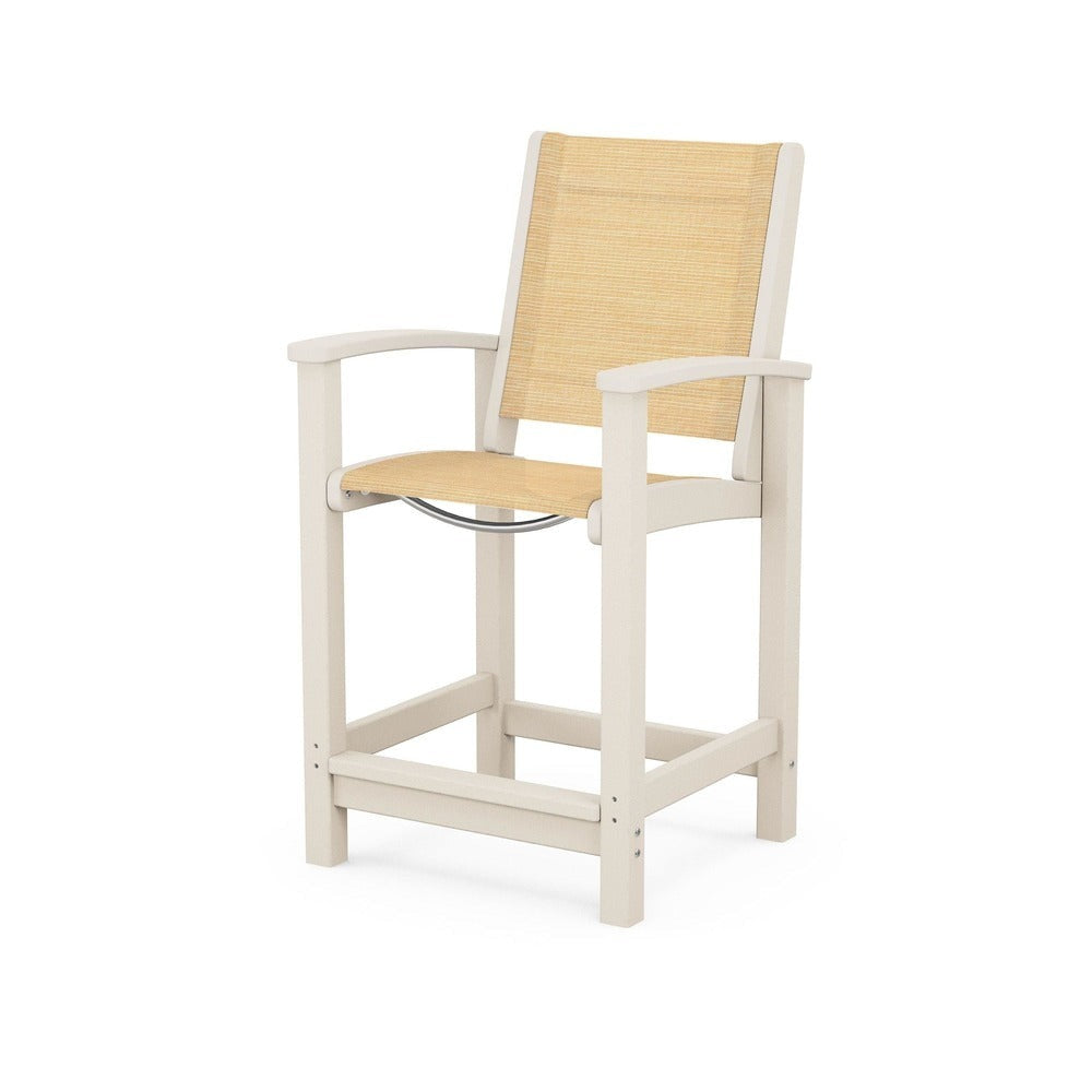 POLYWOOD® Coastal Counter Chair - 9011 Outdoor Furniture POLYWOOD®