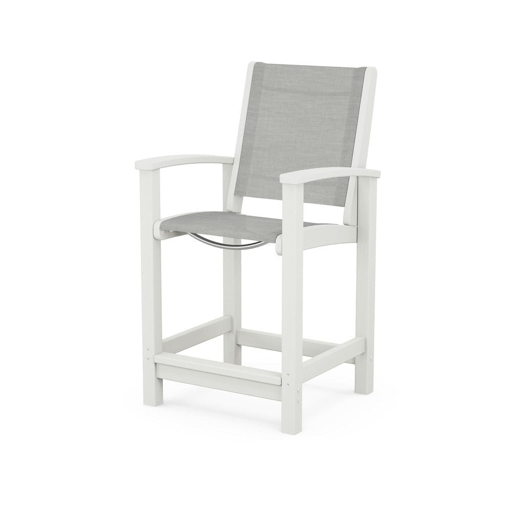 POLYWOOD® Coastal Counter Chair - 9011 Outdoor Furniture POLYWOOD®