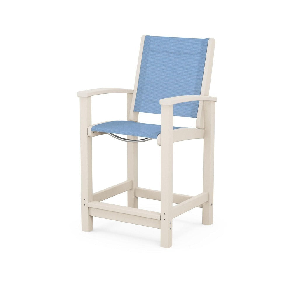 POLYWOOD® Coastal Counter Chair - 9011 Outdoor Furniture POLYWOOD®