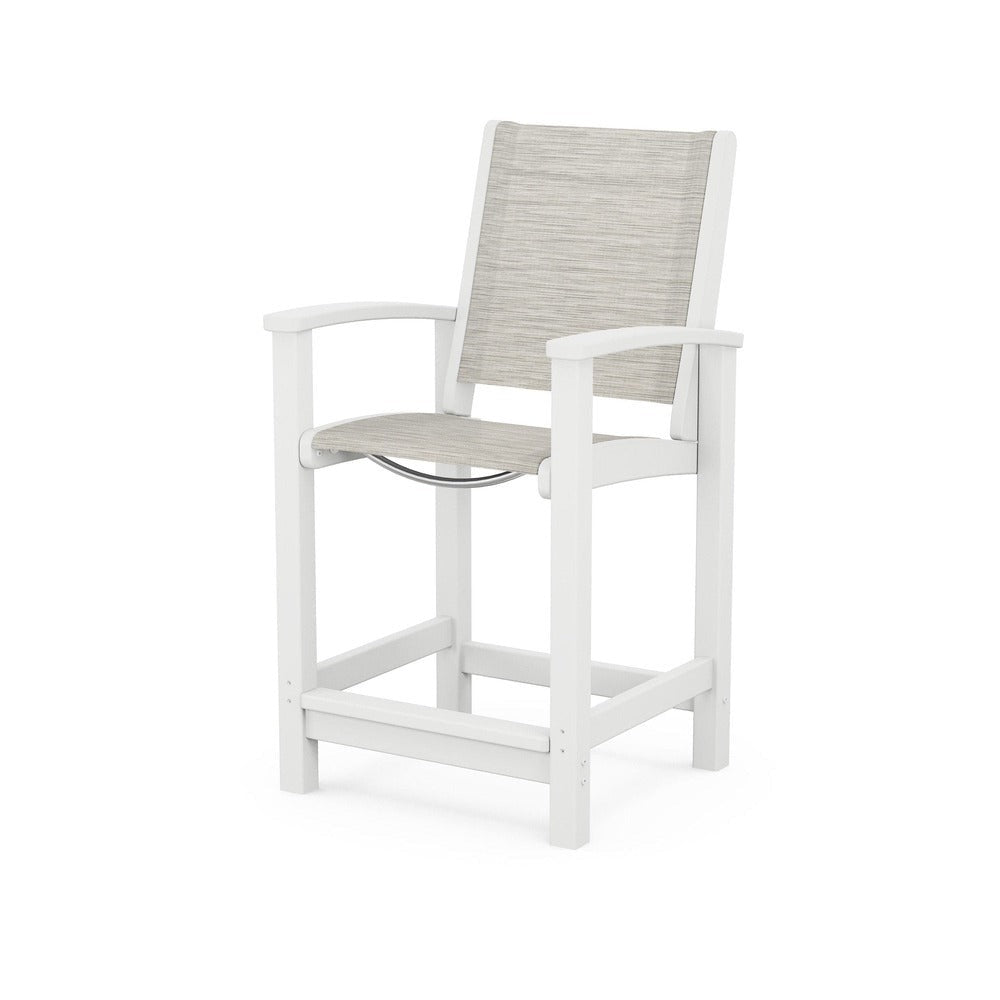 POLYWOOD® Coastal Counter Chair - 9011