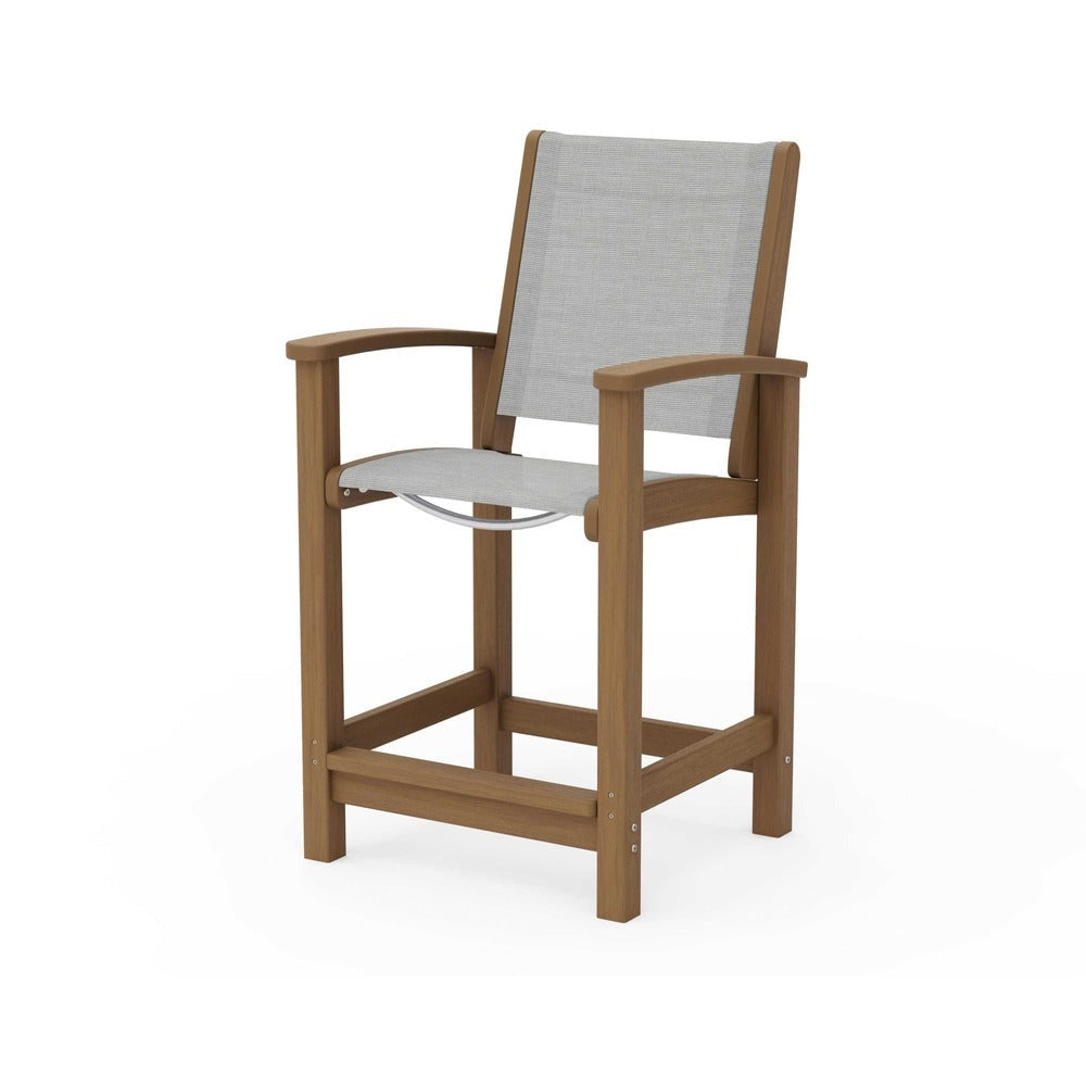 POLYWOOD® Coastal Counter Chair - 9011