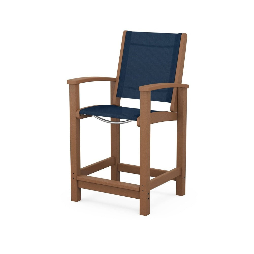POLYWOOD® Coastal Counter Chair - 9011