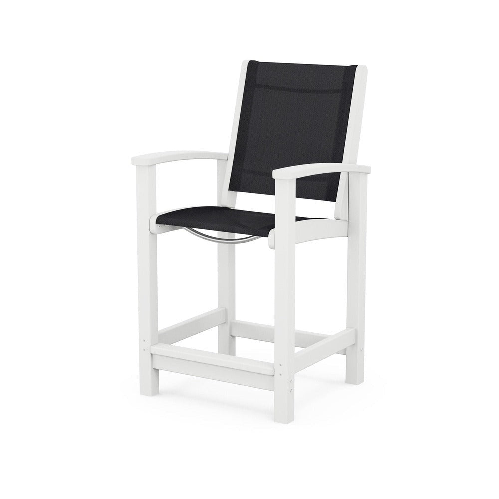 POLYWOOD® Coastal Counter Chair - 9011