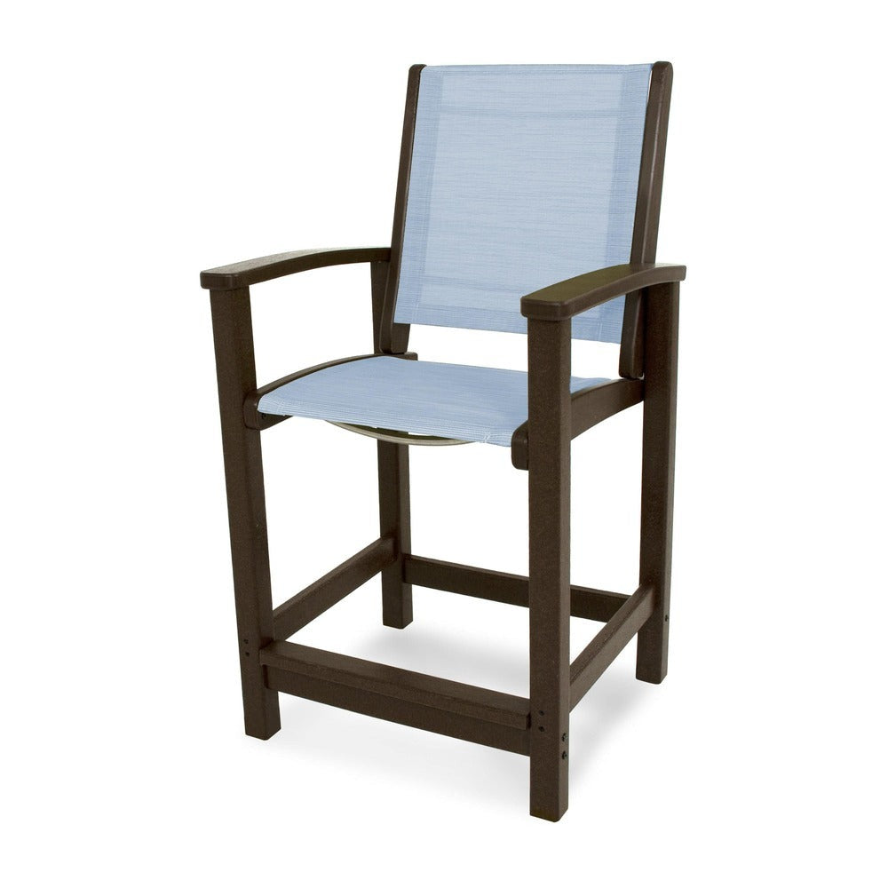POLYWOOD® Coastal Counter Chair - 9011