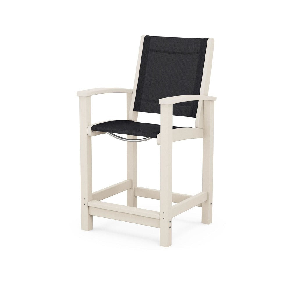 POLYWOOD® Coastal Counter Chair - 9011