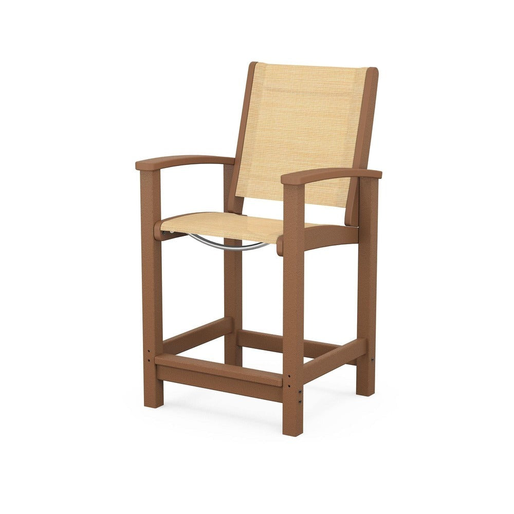 POLYWOOD® Coastal Counter Chair - 9011