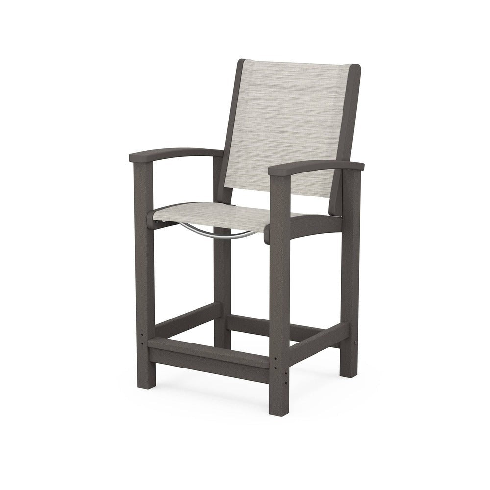 POLYWOOD® Coastal Counter Chair - 9011